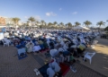 RAMADAN REZO 59A4994 1 El rezo colectivo del Eid al-Fitr reúne a 7.000 melillenses en una defensa de la convivencia y la hermandad en Melilla