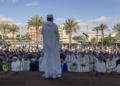 RAMADAN REZO 59A5032 1 El rezo colectivo del Eid al-Fitr reúne a 7.000 melillenses en una defensa de la convivencia y la hermandad en Melilla