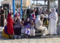 RAMADAN REZO 59A5085 1 El rezo colectivo del Eid al-Fitr reúne a 7.000 melillenses en una defensa de la convivencia y la hermandad en Melilla