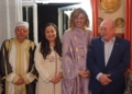Sabrina Moh junto a Nayat Mohamed Maanan JAVera y Juanjo Florensa El 'iftar', declarado Patrimonio Cultural Inmaterial de la Humanidad por la Unesco