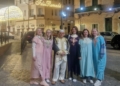 Ucranianas y alemanas en la Calle García Caberelles Velada de Ramadán en el Mercado Central organizada por la asociación Kahína