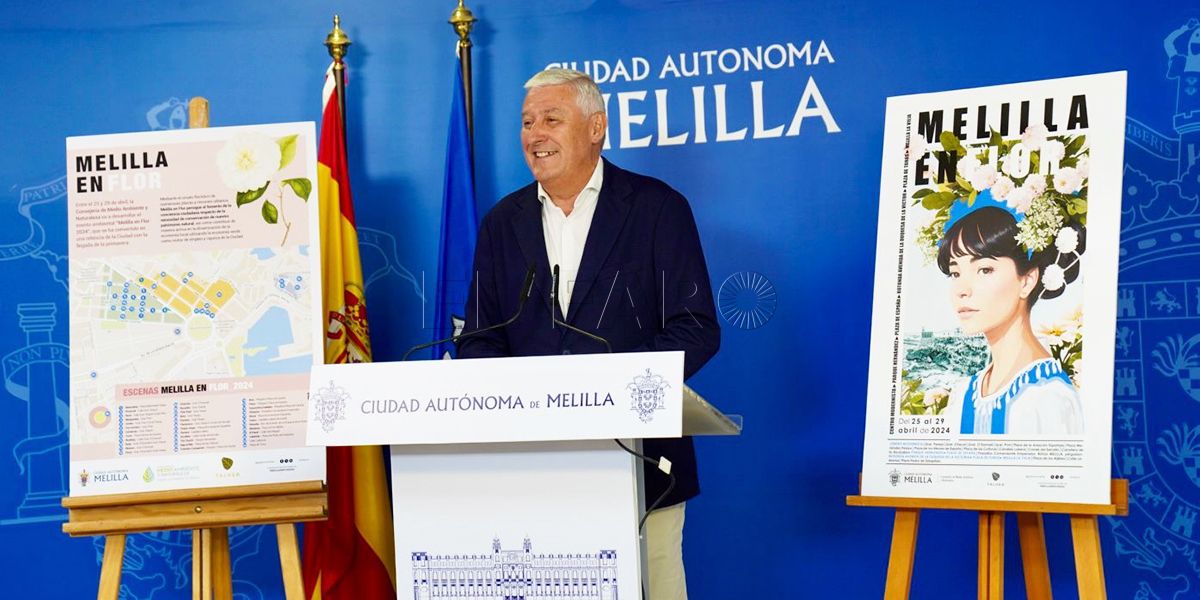 Ventura Diecisiete mil plantas engalanarán las calles de Melilla
