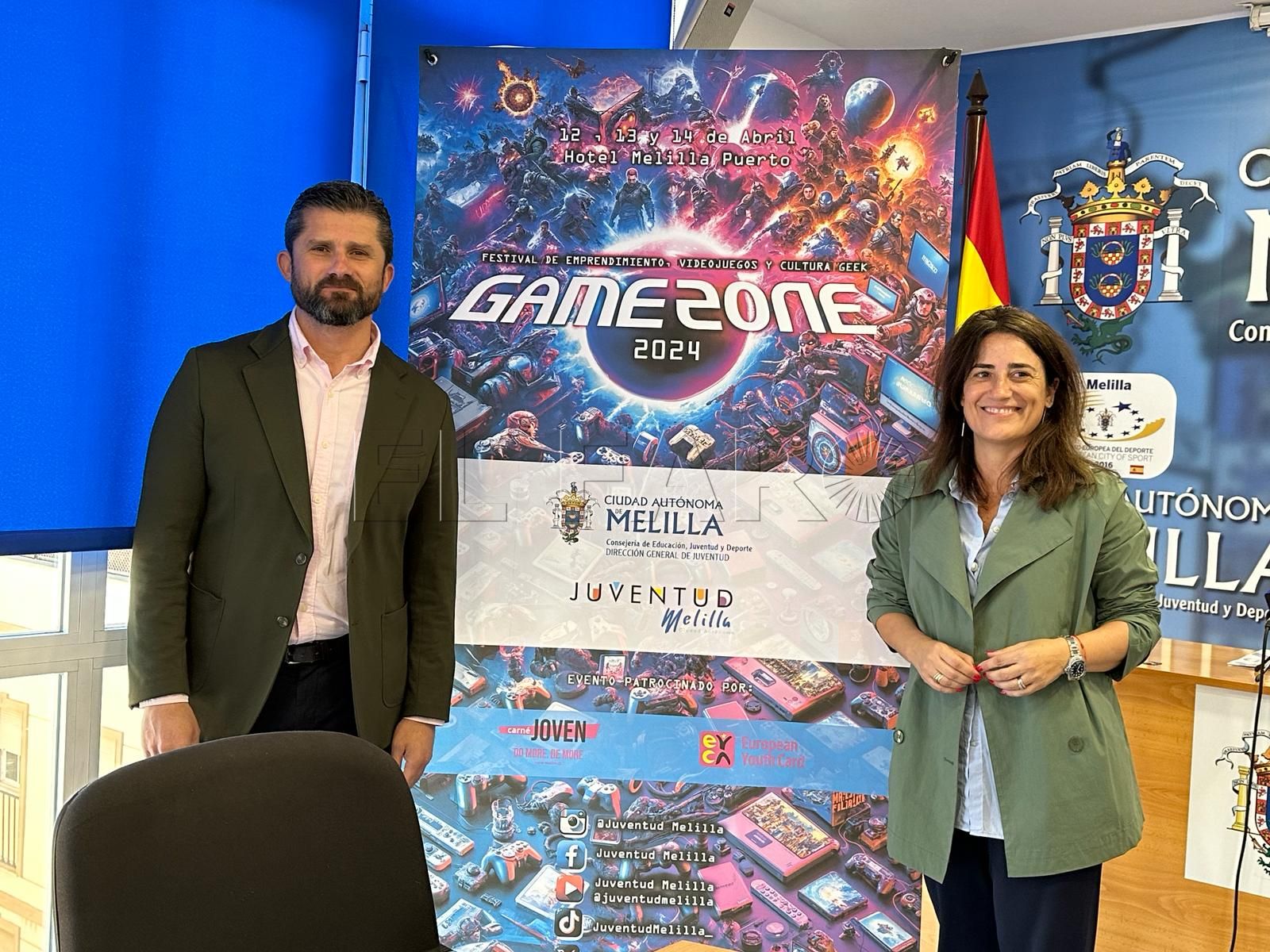 WhatsApp Image 2024 04 03 at 11.39.58 AM Influencers, espacios de emprendimiento y campeonatos de videojuegos para la Game Zone 2024 de Melilla