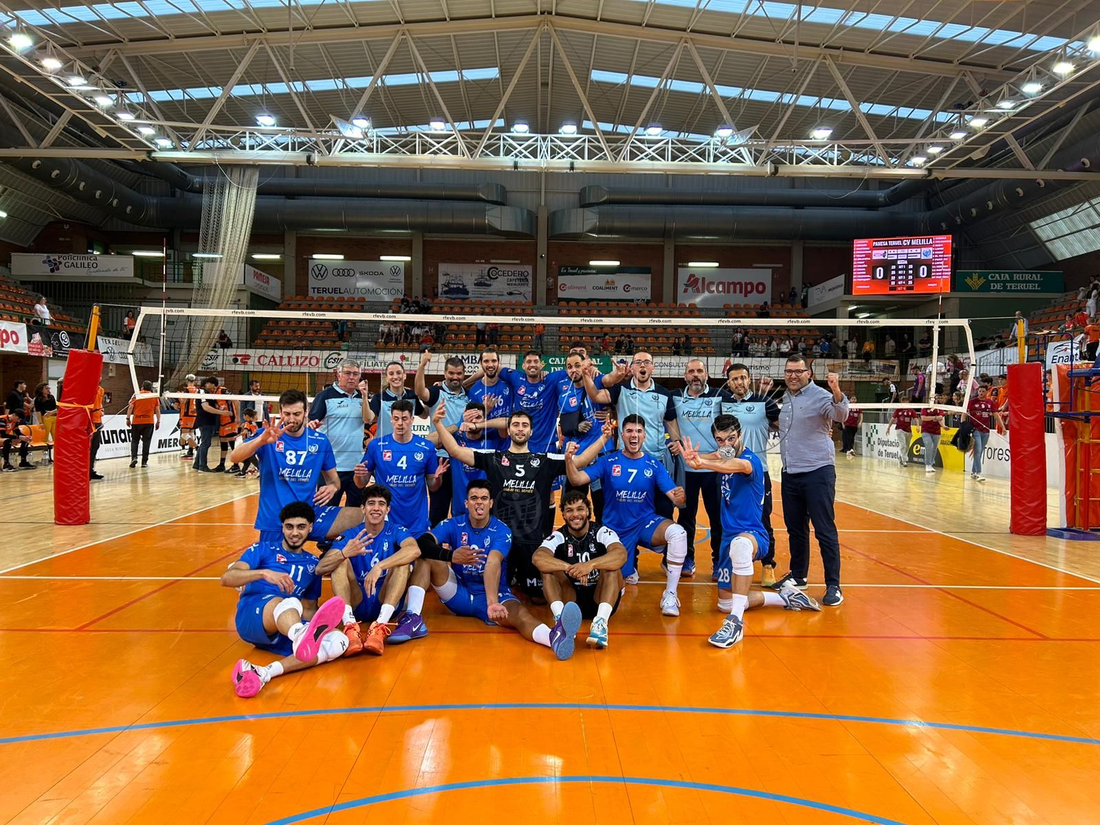 WhatsApp Image 2024 04 06 at 20.38.25 El CV Melilla busca la final de la Superliga