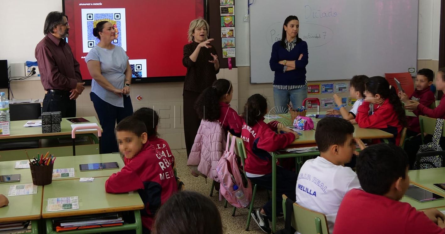 WhatsApp Image 2024 04 22 at 13.39.19 3 recorte Alumnos del CEIP Real se forman en competencias digitales gracias al programa DigiCraft