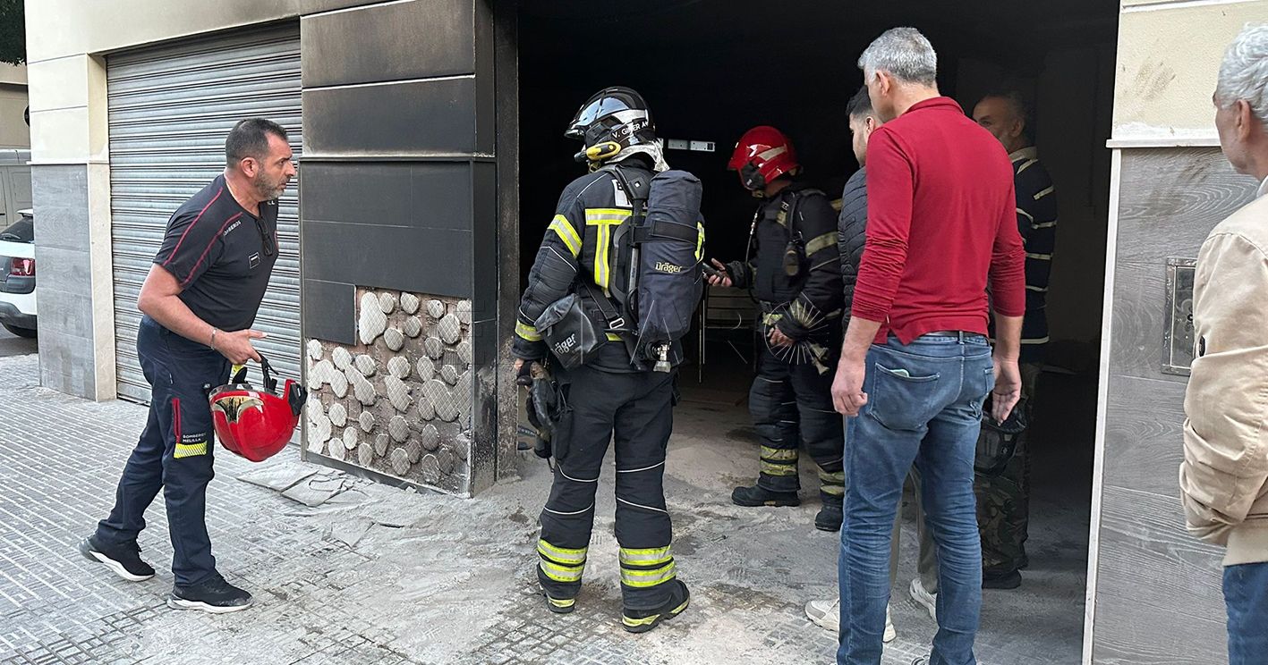 WhatsApp Image 2024 04 30 at 21.01.15 1 recorte Incendio en un garaje y un accidente de coche en el Real