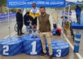 alevin femenino Alejandro Díez y Else Remartínez ganan bajo la lluvia