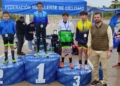 alevin masculino Alejandro Díez y Else Remartínez ganan bajo la lluvia