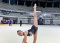 alexia martinez Magnífico papel de cada una de las gimnastas locales