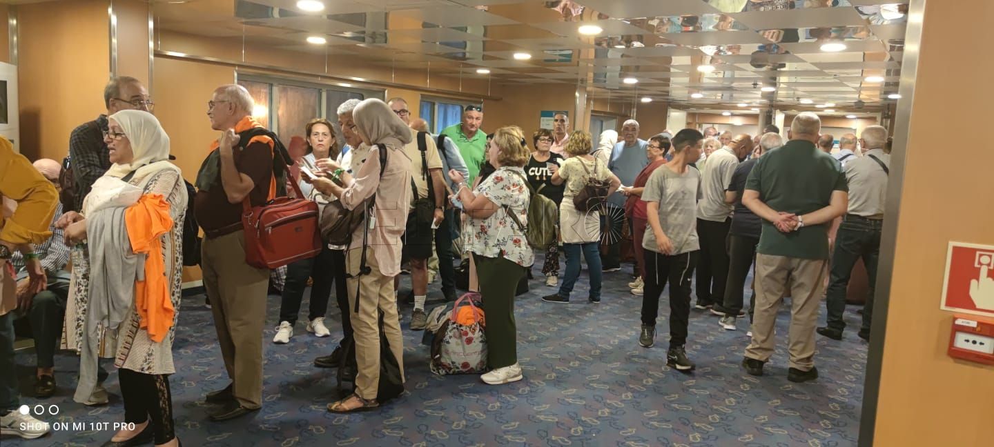 Este viernes sale el primer grupo de mayores beneficiarios del crucero por el Mediterráneo