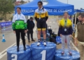 cadete femenino Alejandro Díez y Else Remartínez ganan bajo la lluvia
