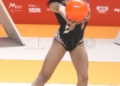 elisa sanchez Magnífico papel de cada una de las gimnastas locales