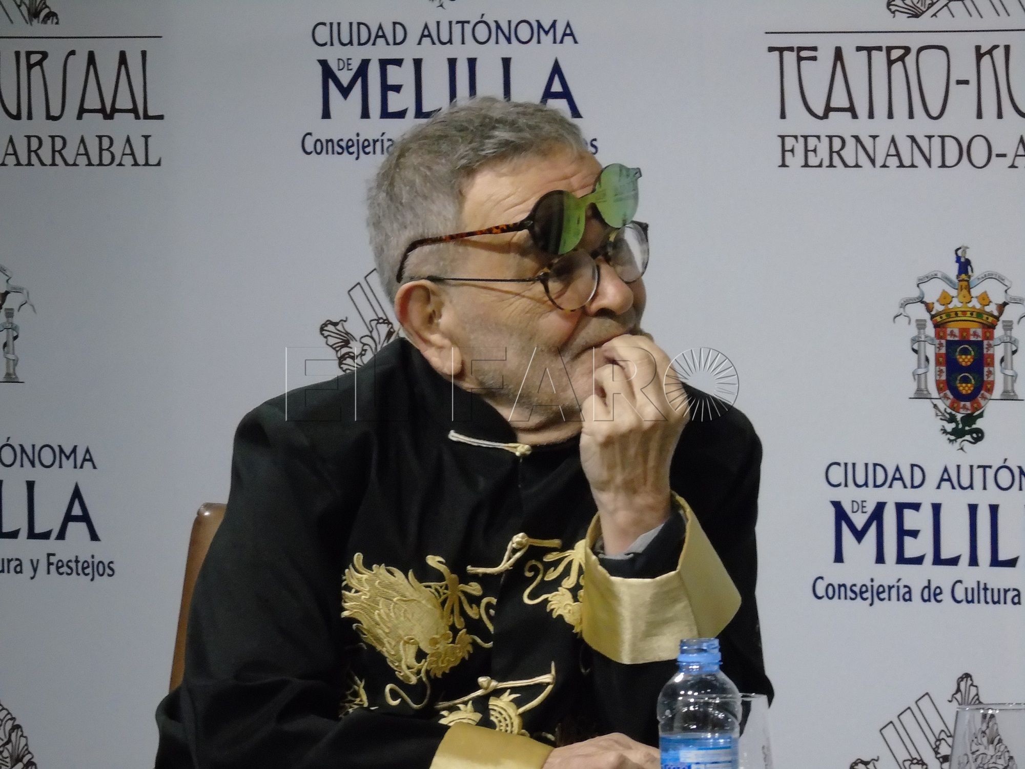 fernando arrabal Fernando Arrabal asiste al homenaje que le dedica un teatro parisiense