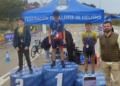 infantil masculino Alejandro Díez y Else Remartínez ganan bajo la lluvia