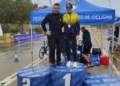 junior femenino Alejandro Díez y Else Remartínez ganan bajo la lluvia