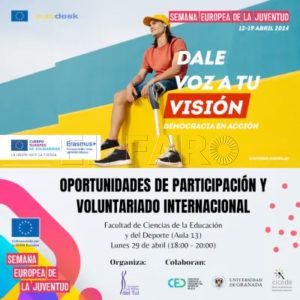 ponencia La UGR resalta el éxito de la convocatoria por la Campaña Mundial por la Educación