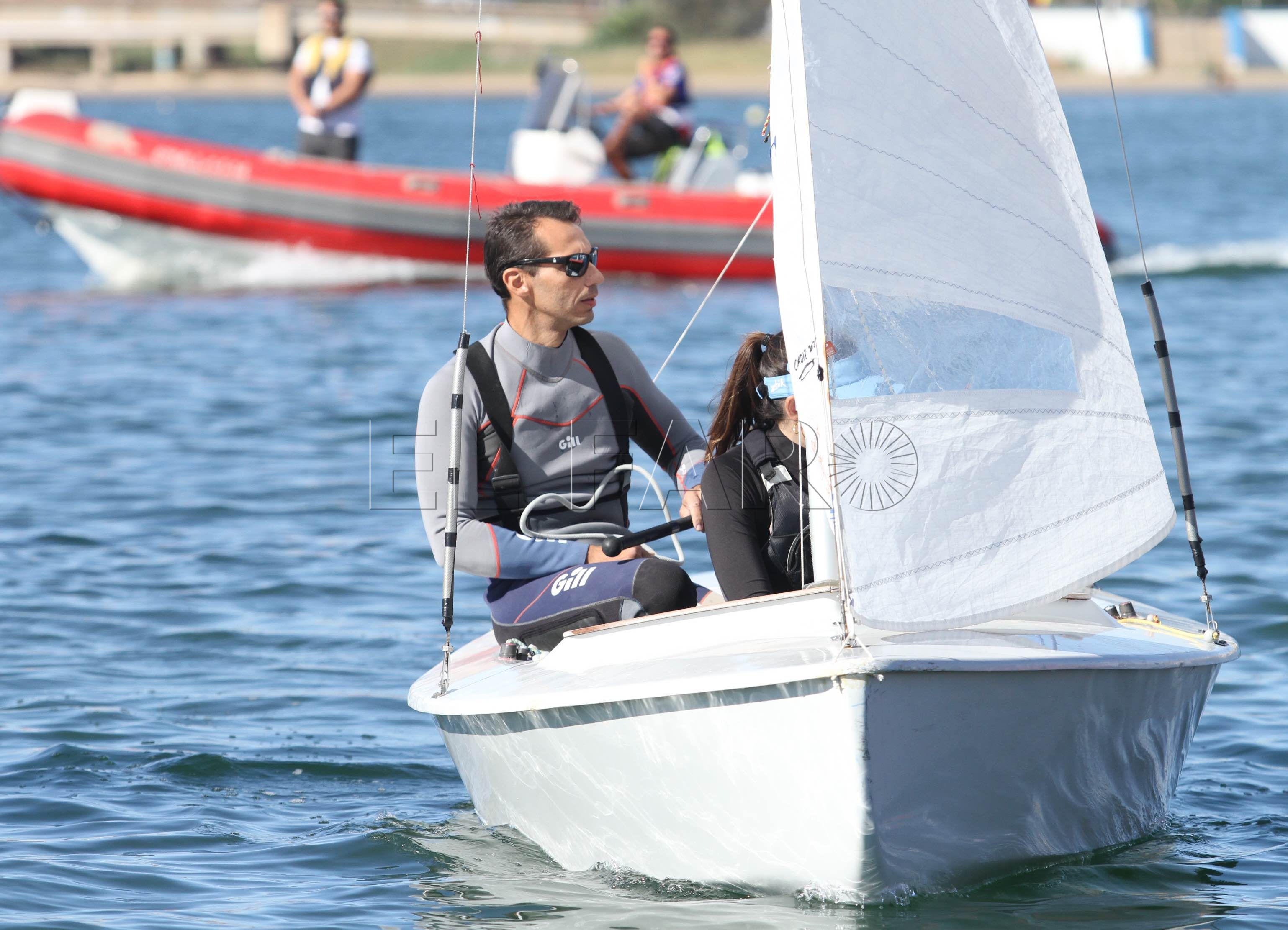 sNIPE 1 A escena el Trofeo Primavera RCMM para la clase snipe