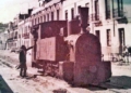 tren en la calle alvaro de bazan Antonio Bravo, unos recuerdos "siempre muy cerca del mar"