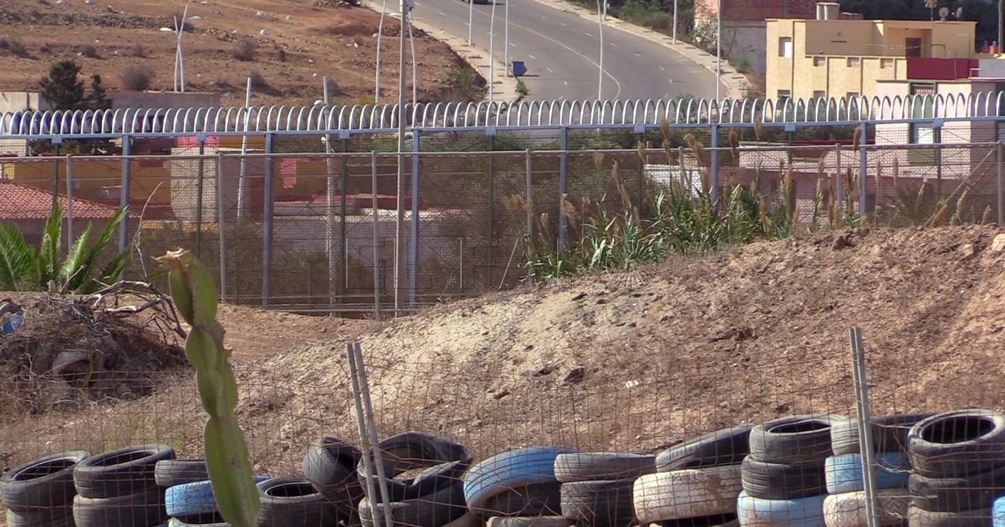 valla recorte Siete personas entraron irregularmente en Melilla por tierra entre enero y marzo