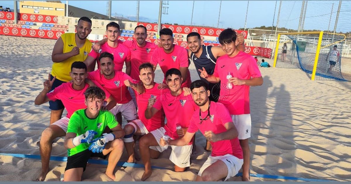 111111 1 El Melilla CD tiene un magnífico inicio en la primera de las fases en el fútbol playa