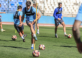 22D 3 1 El equipo azulino prepara su último partido en casa