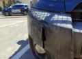 Danos en vehiculo policial La Policía detiene al supuesto autor de un apuñalamiento tras una persecución por las calles de Melilla