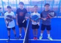FInal infantil masc Los jóvenes valores del pádel local disputan un gran torneo