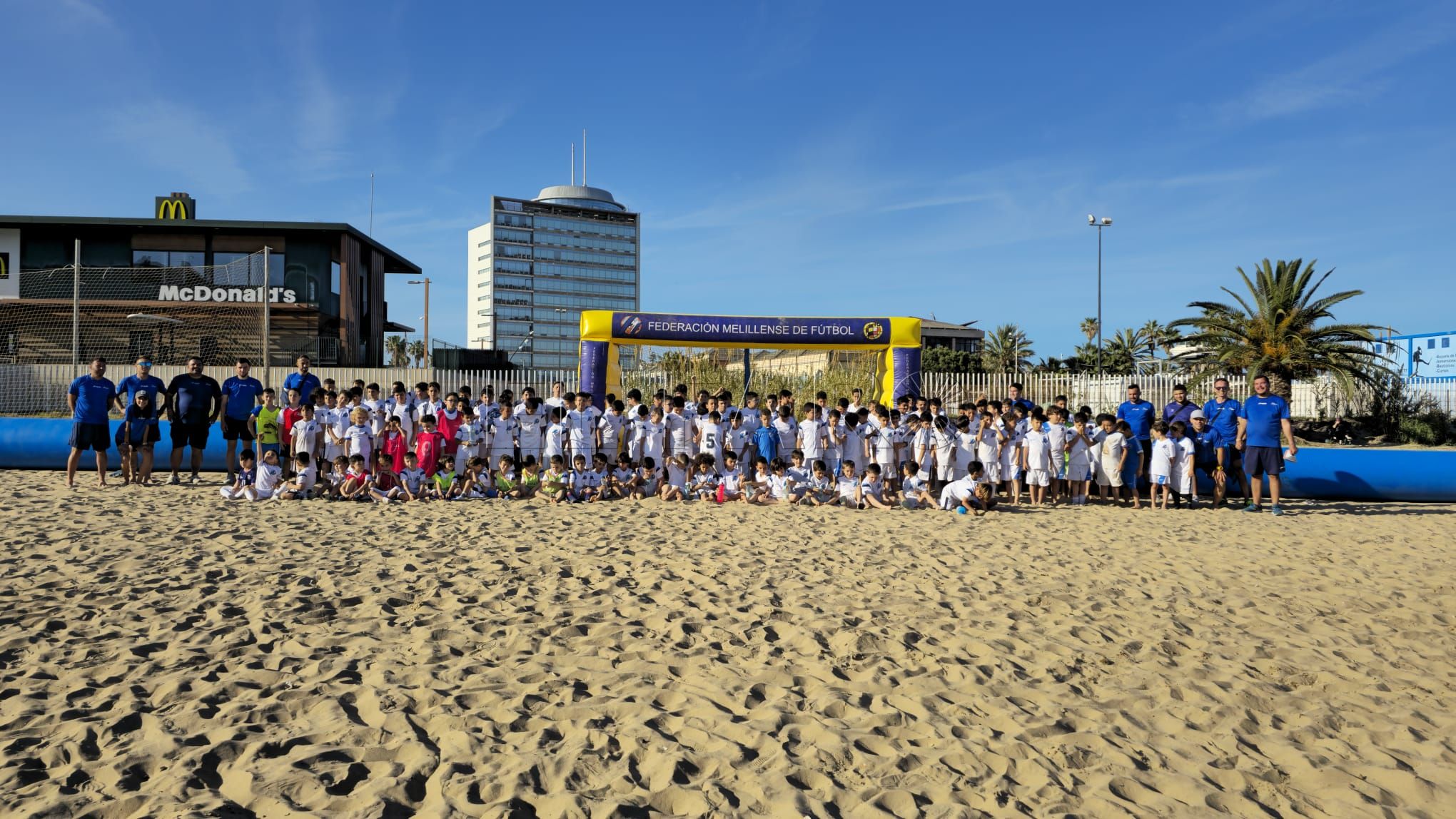 Imagen de WhatsApp 2024 05 08 a las 11.37.27 e1124246 La Fundación de la RFMF lleva el fútbol a la playa