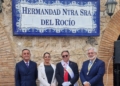 Javier Mateo Susana Andujar Juanjo Florensa y Carlos Rubiales Pregón de la Hermandad de Nuestra Señora del Rocío de Melilla