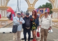 JuanVera JFlorensa HelenaCueto y JacintoMontes Feria de los países de Fuengirola