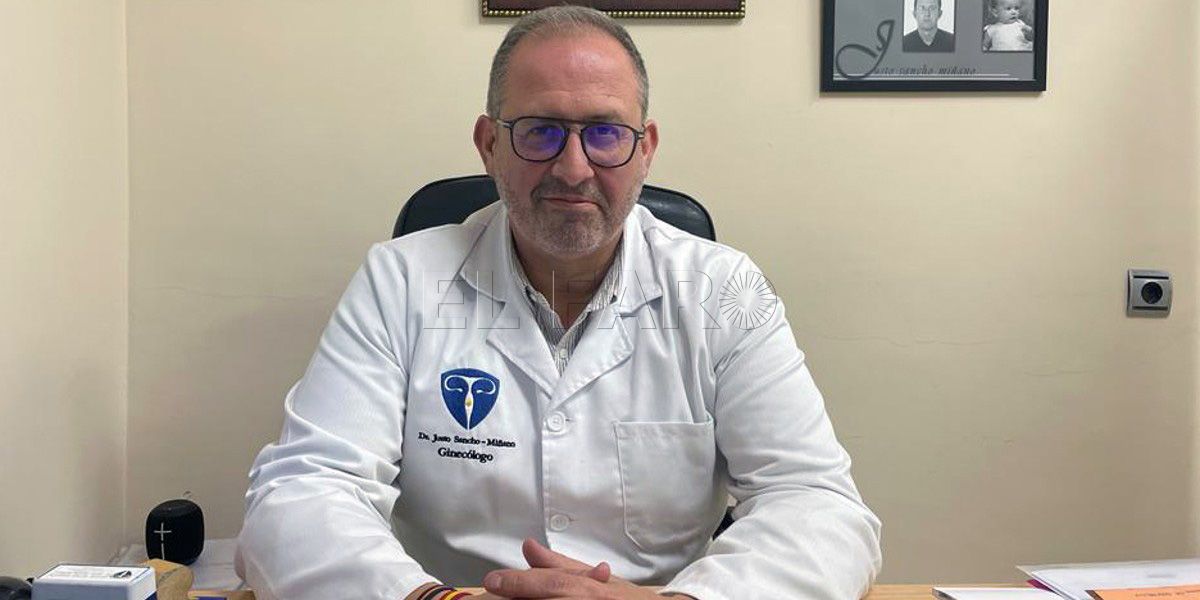 Medico 2 Justo Sancho-Miñano, ginecólogo: “Entre un 10 y un 12 por ciento de mujeres padecerá cáncer de mama”