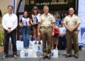 PODIO OPTIMIST SUB11 La IV Regata Delegación de Defensa corona a sus nuevos campeones