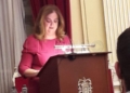 Presentacion cartel Semana Santa 2019 Isabel Migallón, toda una vida cuadrando círculos