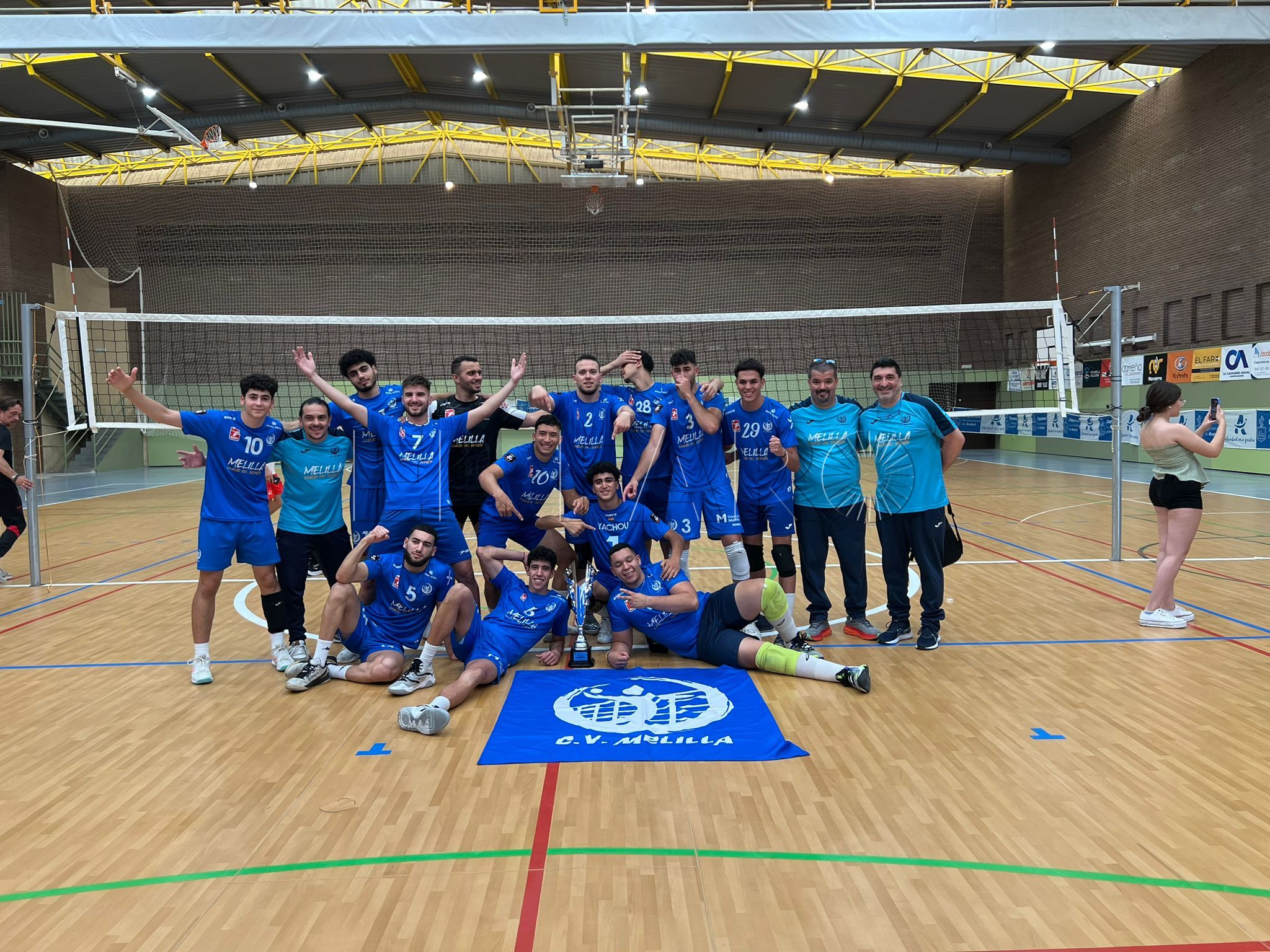 WhatsApp Image 2024 05 26 at 14.53.47 1 El CV Melilla logra el ascenso a la Primera División como campeón de su fase nacional