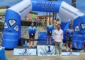 cadete femenina Álvaro Martínez y Alba Caballero ganan el Acuatlón TriMelilla