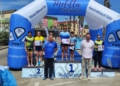 general fgemenino Álvaro Martínez y Alba Caballero ganan el Acuatlón TriMelilla