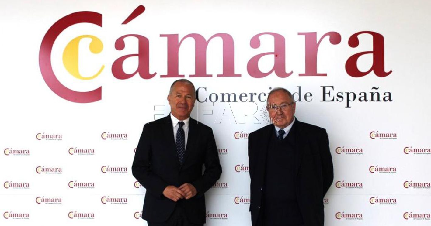 miguel marin y jose luis bonet recorte La Ciudad expresa su interés en recuperar la Cámara de Comercio de Melilla