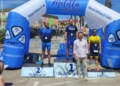 veteranos 3 masculin Álvaro Martínez y Alba Caballero ganan el Acuatlón TriMelilla