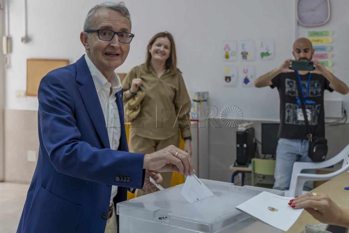 134c3d63 5904 433f a945 3f9bf0c7685a e1717938491103 José Miguel Tasende destaca tener que haber hecho cola para votar y anima a los ciudadanos a participar