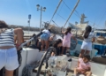1542c18a 1922 4728 8876 86908dd4fb2b El velero Diosa Maat finaliza su visita a Melilla en su campaña por la defensa del Mar de Alborán.