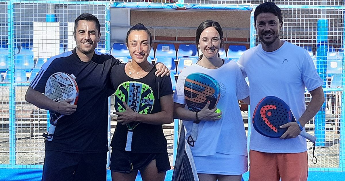303965 Altísimo nivel en el torneo mixto de pádel