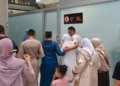 85b506e3 beb6 4baf 821e 1ef2173862de Tres familias melillenses despiden emocionadas a sus seres queridos que parten a La Meca