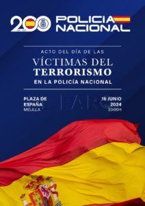Cartel Presentacion victimas del terrorismo La Policía Nacional conmemora el domingo el Día de las Víctimas del Terrorismo