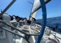 Entrenamiento3 El barco Ciudad de Melilla está listo para competir