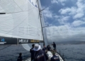 Entrenamiento5 El barco Ciudad de Melilla está listo para competir