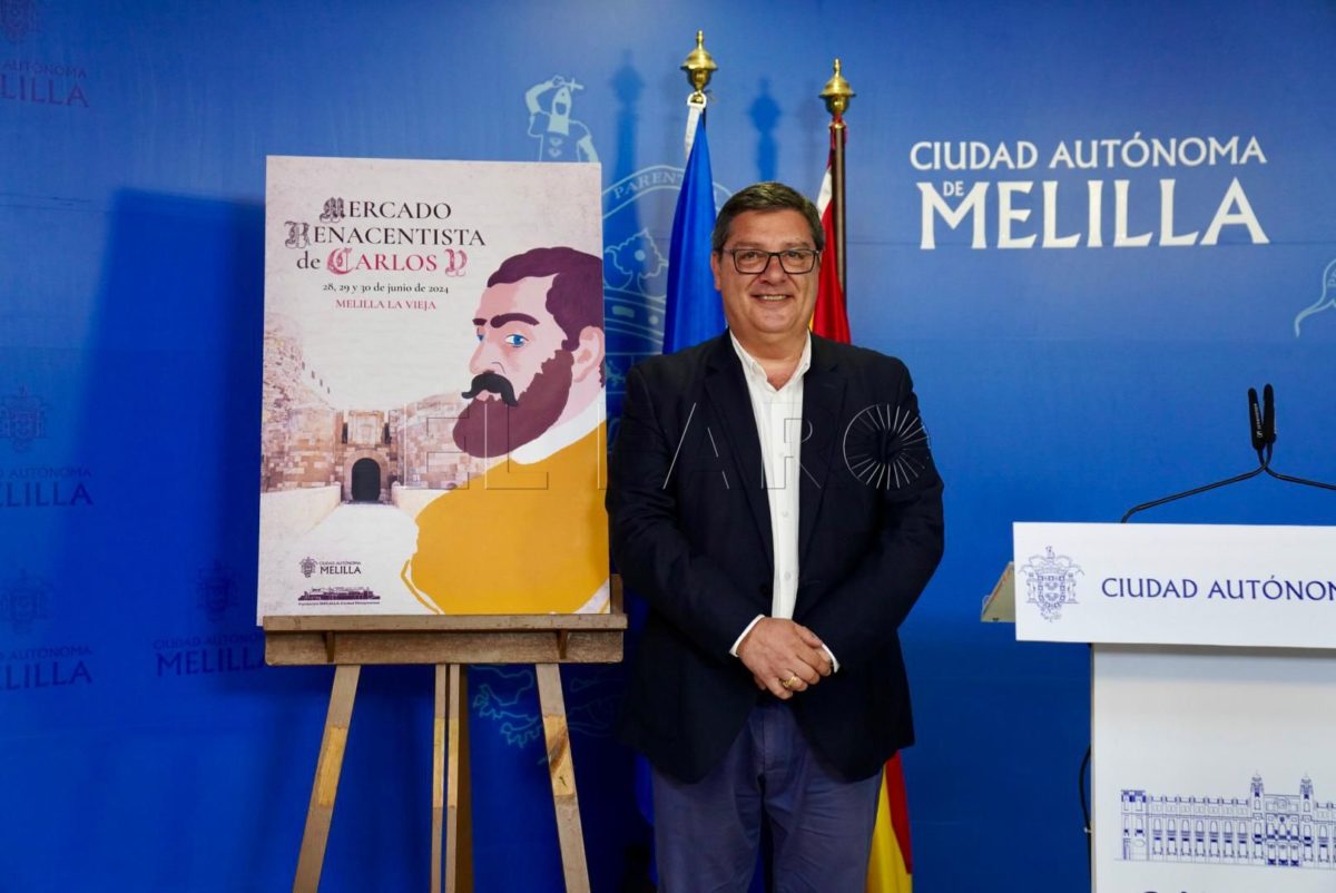 Paco renacentista e1718897795955 El Mercado Renacentista volverá a Melilla mostrando el crisol cultural de la ciudad