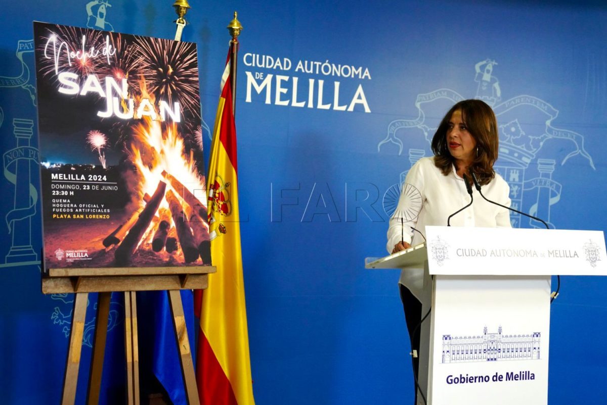 San Lorenzo e1718995927534 Todo listo para la Noche mágica de San Juan en Melilla