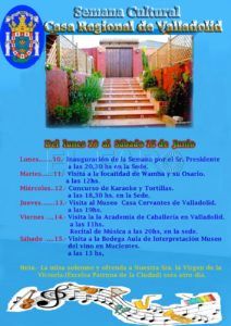 Semana cultural valladolid La Casa de Melilla en Valladolid organiza su Semana Cultural la próxima semana
