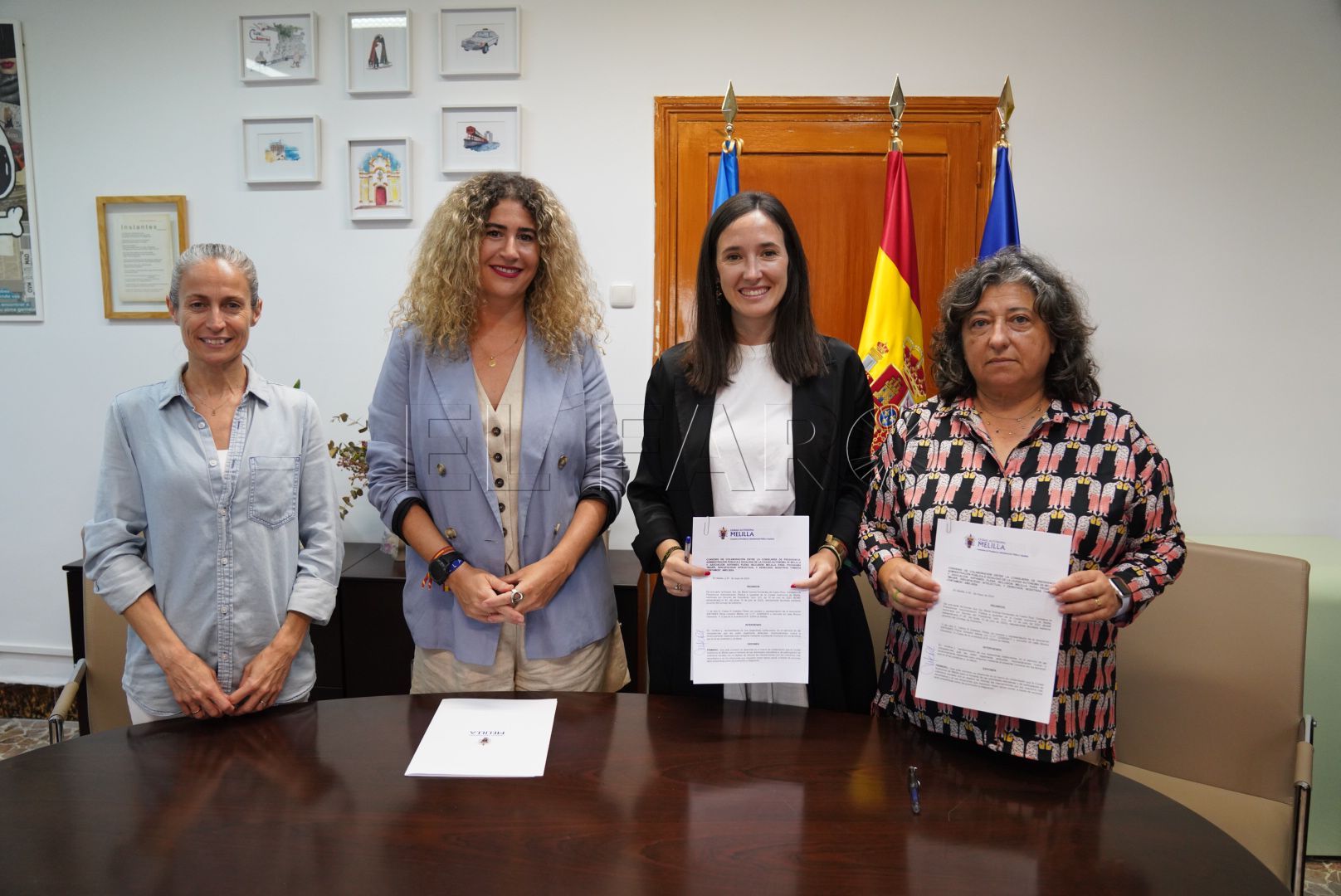 WhatsApp Image 2024 06 01 at 11.52.07 Convenio de la Ciudad y Aspanies para sensibilizar sobre las mujeres con discapacidad