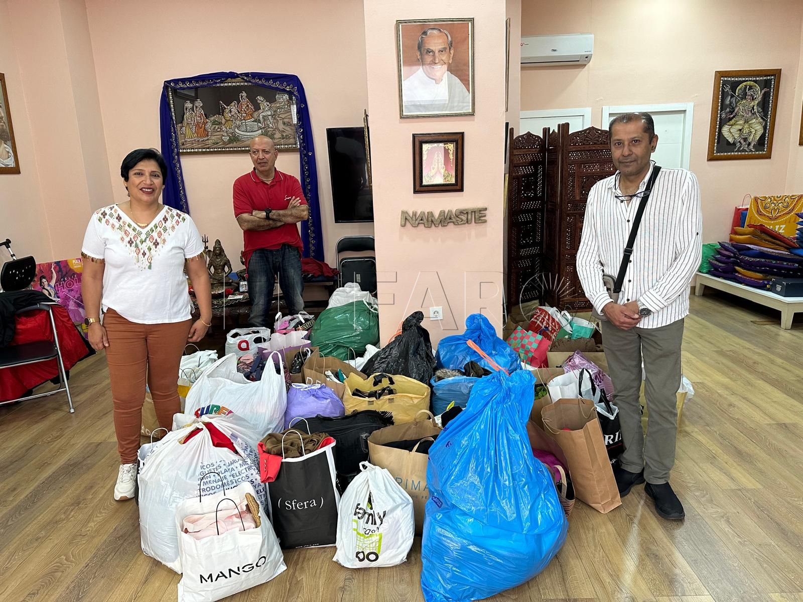 WhatsApp Image 2024 06 01 at 18.13.25 Lluvia de donaciones en el Templo Hindú